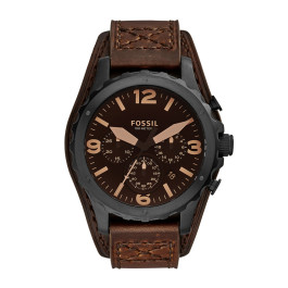 Cinturino per orologio Fossil JR1511 Pelle Marrone 22mm